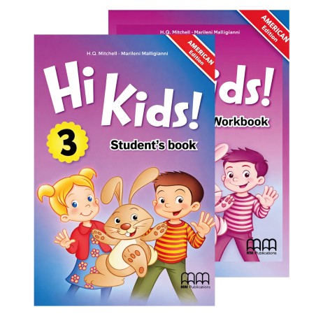 HI KIDS 3 STUDENT’S BOOK & WORKBOOK - INICIAL 5 AÑOS