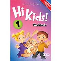 HI KIDS 1 STUDENT’S BOOK & WORKBOOK - INICIAL 3 AÑOS