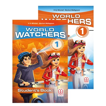 WORLD WATCHERS 1 STUDENT'S BOOK & WORKBOOK-1ERO DE SECUNDARIA