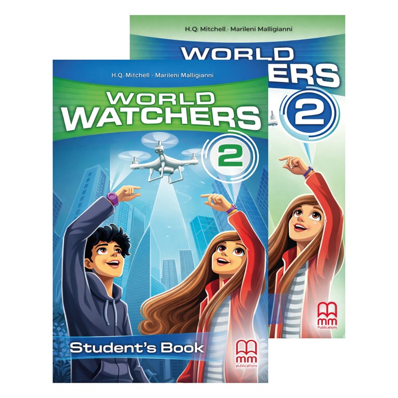 WORLD WATCHERS 2 STUDENT'S BOOK & WORKBOOK -2DO DE SECUNDARIA