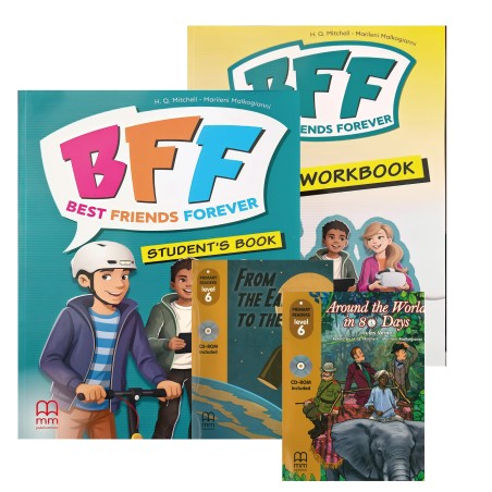 PACK BFF 6 STUDENT'S BOOK + BFF - BF 6 WORKBOOK -  AROUND THE WORLD IN 80 DAYS + FROM THE EARTH TO T