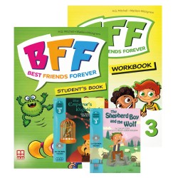 PACK BFF 3 STUDENT'S BOOK + BFF - BF 3 WORKBOOK THE EMPEROR'S NIGHTINGALE+THESHEPHERD BOY AND THE 3º