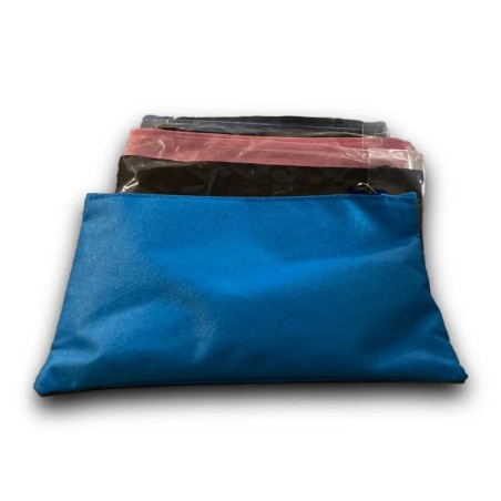 PACK CARTUCHERA ESCOLAR (LAPIZ, LAPICERO AZUL, ROJO Y NEGRO, TAJADOR, BORRADOR)