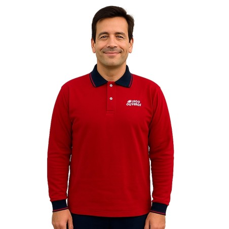 POLO HOMBRE MANGA LARGA