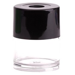 PORTA CLIPS RENDONDO NEGRO ARTESCO