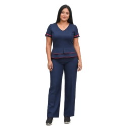 CONJUNTO DE LINO PRADA SECRETARIA CHAQUETA + PANTALON