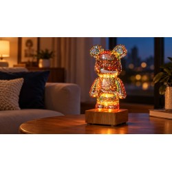 LÁMPARA DECORATIVA LED FORMA OSITO